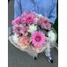 Яркий букет из гербер и роз Вдохновение