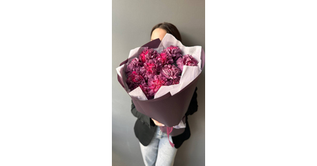 Монобукет из стойких диантусов 